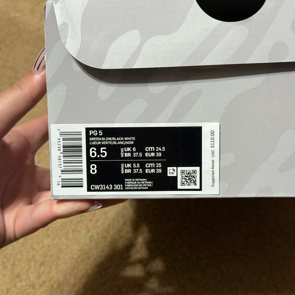 Nike Pastel Green and Pink Sneakers - Picture 6 of 6